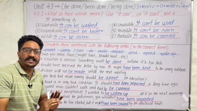 Unit 43 Of Cambridge English Grammar In Use By Raymond Murphy | English Grammar By Family 87