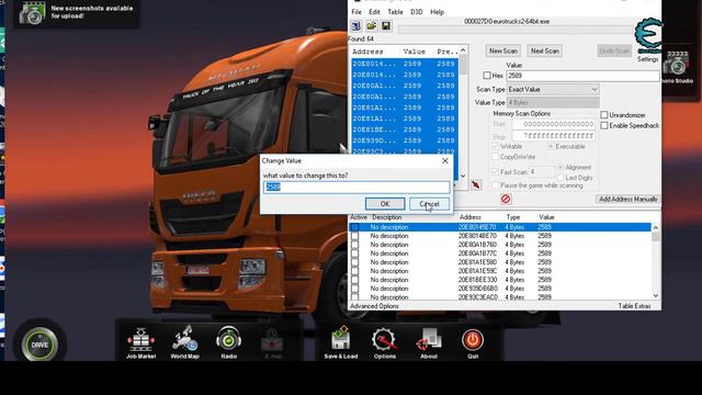 How to hack euro truck simulator 2 with cheat engine смотреть онлайн