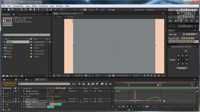 Эффектная шейповая анимация смартфона в After Effects смотреть онлайн