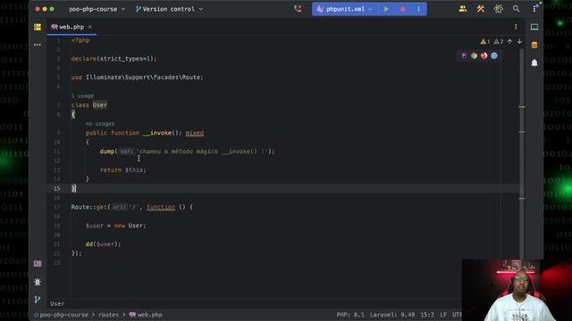 T03E29 - PROGRAMAÇÃO ORIENTADA A OBJETOS COM PHP | MÉTODO MÁGICO __INVOKE смотреть онлайн