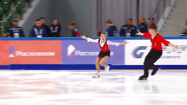 III этап кубка России 2018 РосТелеКом Фигурное катание Короткая программа Красноярск смотреть онлайн