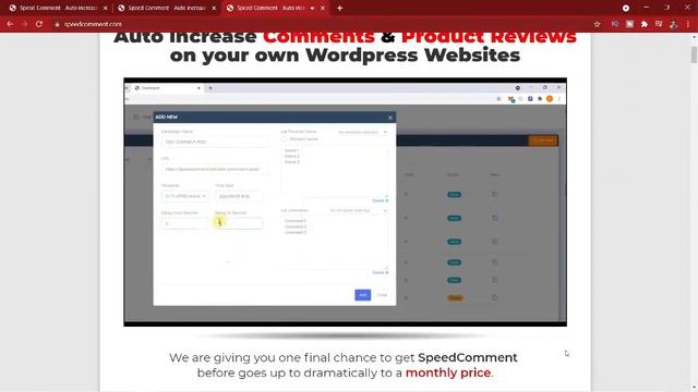 Speed Comment Auto Wordpress Comment Tool Review | auto product reviews on woocommerce смотреть онлайн