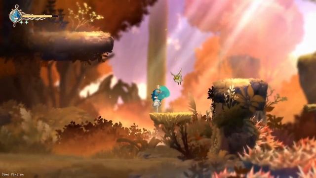 Glimmer in Mirror (Metroidvania, side scroller) | Unintentional ASMR смотреть онлайн