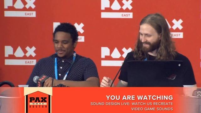 Sound Design Live! Watch Us Create Video Game Sounds Live! - PAX East 2020! смотреть онлайн