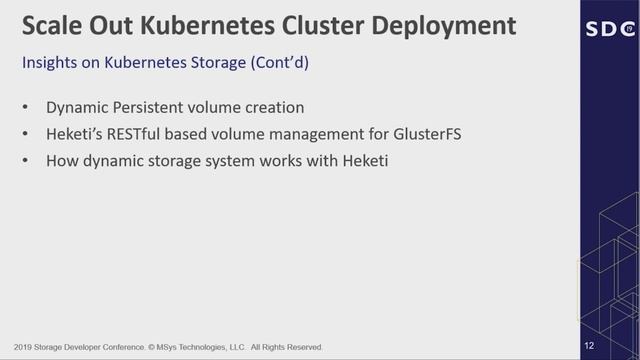 Application Performance Benchmarking for NVMe oF Persistent Volume (SDC 2019) смотреть онлайн