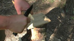 Нож VICTOR Petrified Fish. Уличный тест
