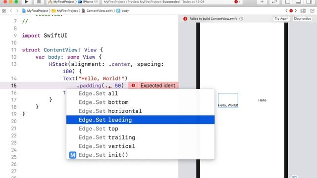 Основы SwiftUI / Урок 1 / Стаки: VStack, HStack, ZStack смотреть онлайн