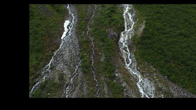Fly over Norway fjords and waterfalls смотреть онлайн