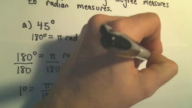 Degrees and Radians and Converting Between Them! Example 1 смотреть онлайн