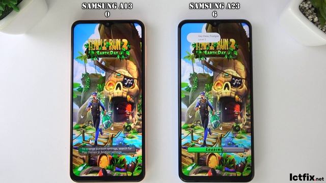 Samsung Galaxy A23 vs Samsung Galaxy A13 | Video test Display, SpeedTest, Comparison смотреть онлайн