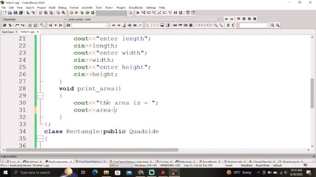 C++ Full Course | Inheritance With Example| 4 Pillars of OOP | Lesson 10 Part 2 смотреть онлайн