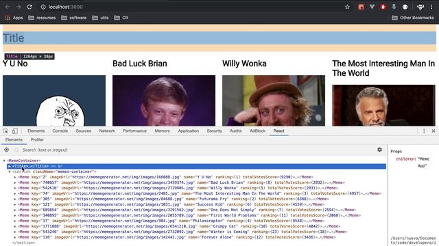 Tutorial react.js desde cero - React.fragments y props.children смотреть онлайн