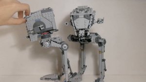 LEGO-сравнение: LEGO Star Wars 75153 & 75322 AT-ST & AT-ST на Хоте
