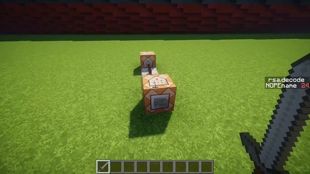 RSA Encryption | Vanilla Minecraft 1.12 | Advanced Functions [English] смотреть онлайн