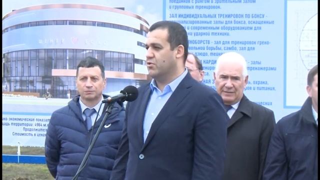 Центр развития бокса — губернатор дал старт строительству. смотреть онлайн