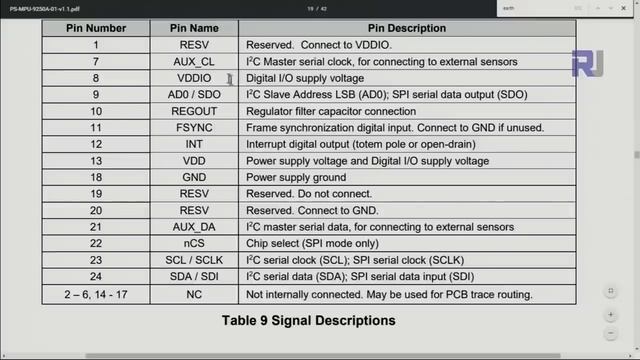 How to use MPU-9250 Gyroscope, Accelerometer, Magnetometer for Arduino смотреть онлайн