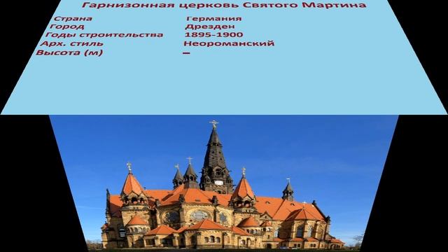 Гарнизонная церковь Святого Мартина (Дрезден) смотреть онлайн