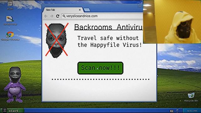 The Backrooms - How to delete the HappyFiles Virus (Entity 666) смотреть онлайн