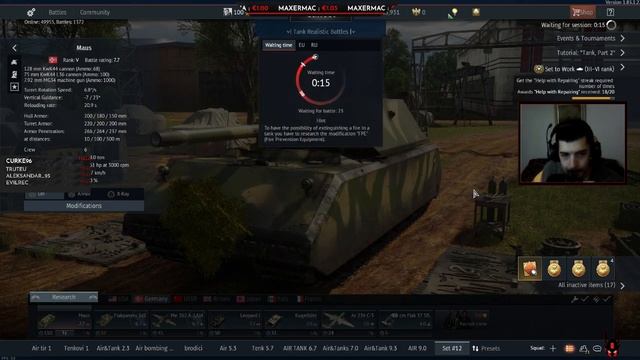 #HERUVIM & War Thunder#430/2s TW|YT смотреть онлайн