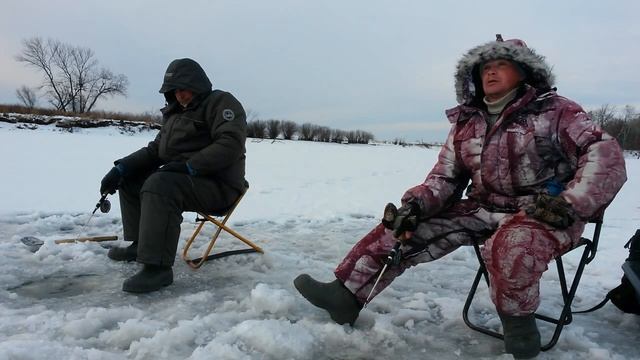 Щука на реке Урми. Рыбалка 23 ноября 2019 года смотреть онлайн