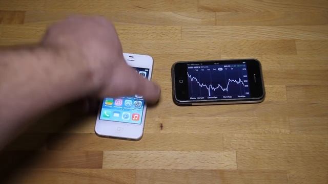 iPhone 2g iOS 3.1.3 vs iPhone 4 iOS 7.1.2 смотреть онлайн