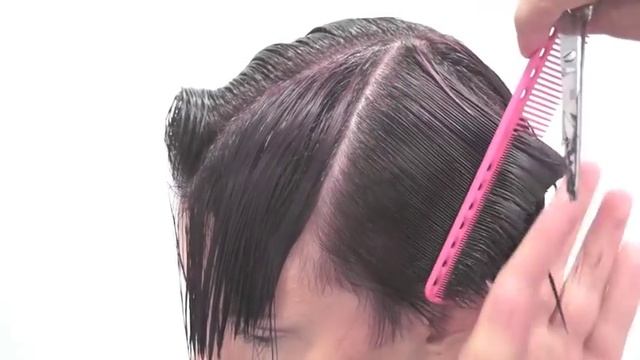 КОРОТКАЯ градуированная стрижка Short graduated haircut смотреть онлайн