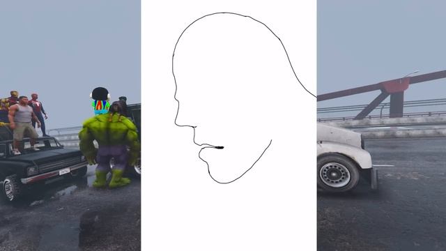 GTA 5 | GTA5 BUT WHATEVER DOUBLE LAVA GOD MONSTER VS TITAN ICE GOD SHINCHAN DRAWS COMES TO REAL LIF