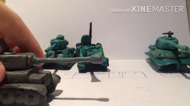 Танки из пластилина!!!!!! смотреть онлайн