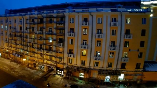 Ремонт фасада д. 72 по пр. Ленина в 2021 г. смотреть онлайн