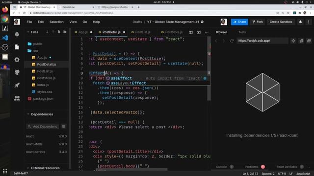 [#3] Best Practise of using Context and Hooks in React смотреть онлайн