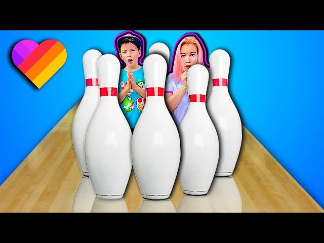 Гигантский боулинг Светы и Богдана - кто победил? смотреть онлайн