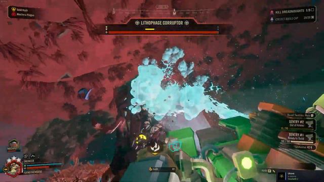 Deep Rock Galactic | Nasty Breach Cutter Damage to Litophage Corruptor смотреть онлайн