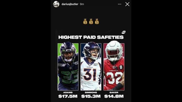 NFL Players React to Jamal Adams Signing Extension with Seattle Seahawks - 4 Year, $72 Million Deal смотреть онлайн