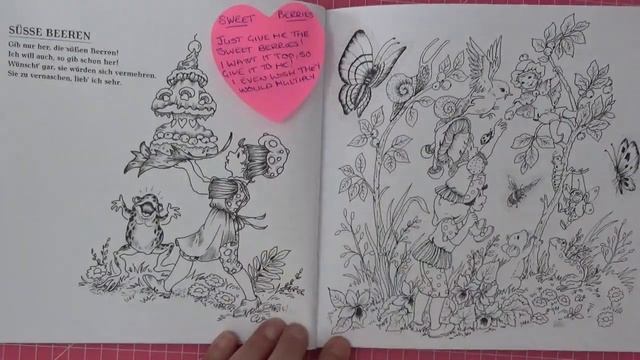 Full flip through of Christl Vogls 'The Enchanted Forest' Asmalreise Der Verwunschene Wald смотреть онлайн
