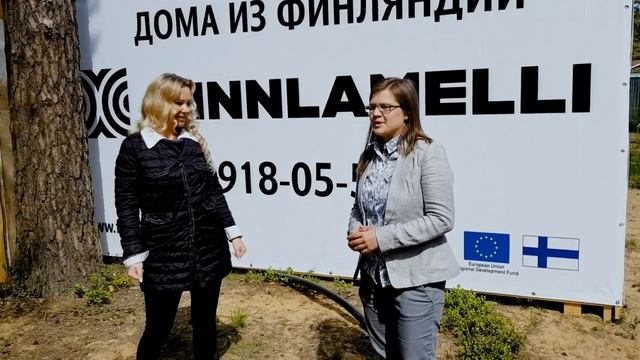 Дома из финского клееного бруса от Finnlamelli Строим в коттеджных поселках. Поселок Волшебное озер смотреть онлайн