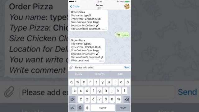 Extension Telegram Node Bot смотреть онлайн