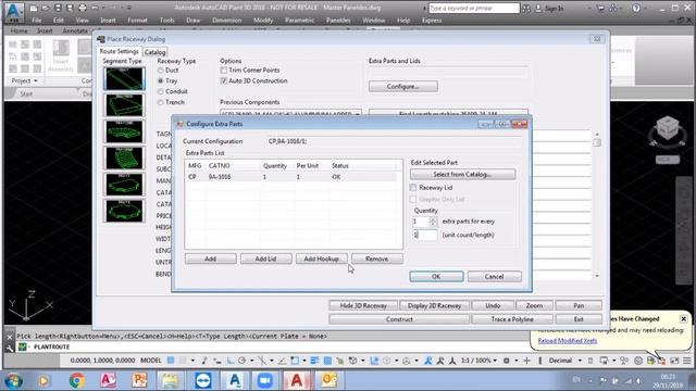 Plant Electrical Tray Modeling - AutoCAD Plant 3D & Paneldes смотреть онлайн
