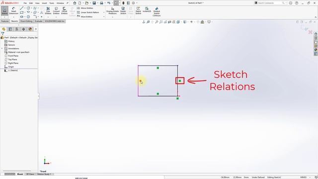 Solidworks Sketch Basics | Solidworks Basics Tutorial | Solidworks Tutorials for beginners 2022 | # смотреть онлайн