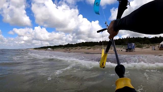 Cruising Palanga beach with Cabrinha apollo смотреть онлайн