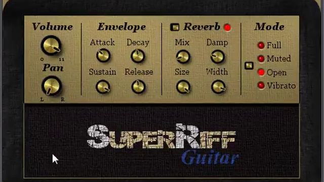 SuperRiff Guitar - Free Guitar Vst Instrument