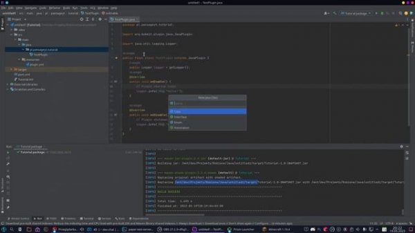 How to create a simple 1.19.4 Minecraft plugin in paper with commands | Java ☕| 2023 Tutorial