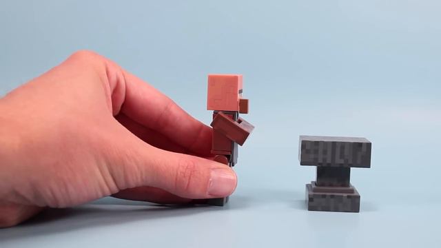 Minecraft Jazwares Toys Series 2 Steve with Horse Blacksmith and Iron Golem смотреть онлайн