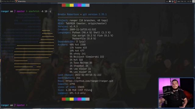 Onefetch: It's Neofetch But For Git Repos? смотреть онлайн