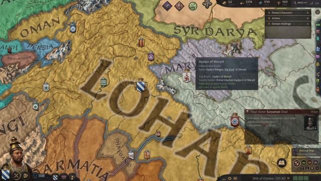 Sultan Harsa of Lohara - The Golden Age - CK3 Kashmir Slow Roleplay EP 4 Season 2 смотреть онлайн