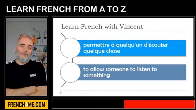 Learn French From A to Z I Verbs and prepositions # Permettre смотреть онлайн