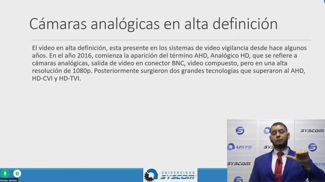 Introductorio a Videovigilancia - Curso Express SYSCOM смотреть онлайн