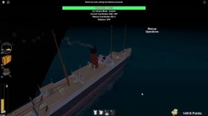 Roblox Titanic, Carpathia rescue (Part 3)