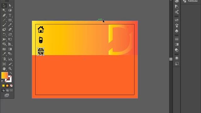 ORANGE COLOUR BEUTIFUL BUSINESS CARD смотреть онлайн