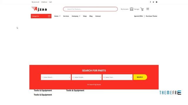 Ajzaa - Auto Parts and Car Accessories Store WordPress Theme Zep смотреть онлайн