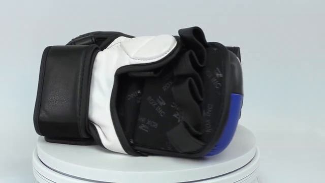 Перчатки для ММА RDX Blue Leather Grappling Gloves for Muay Thai MMA GGL T6U смотреть онлайн